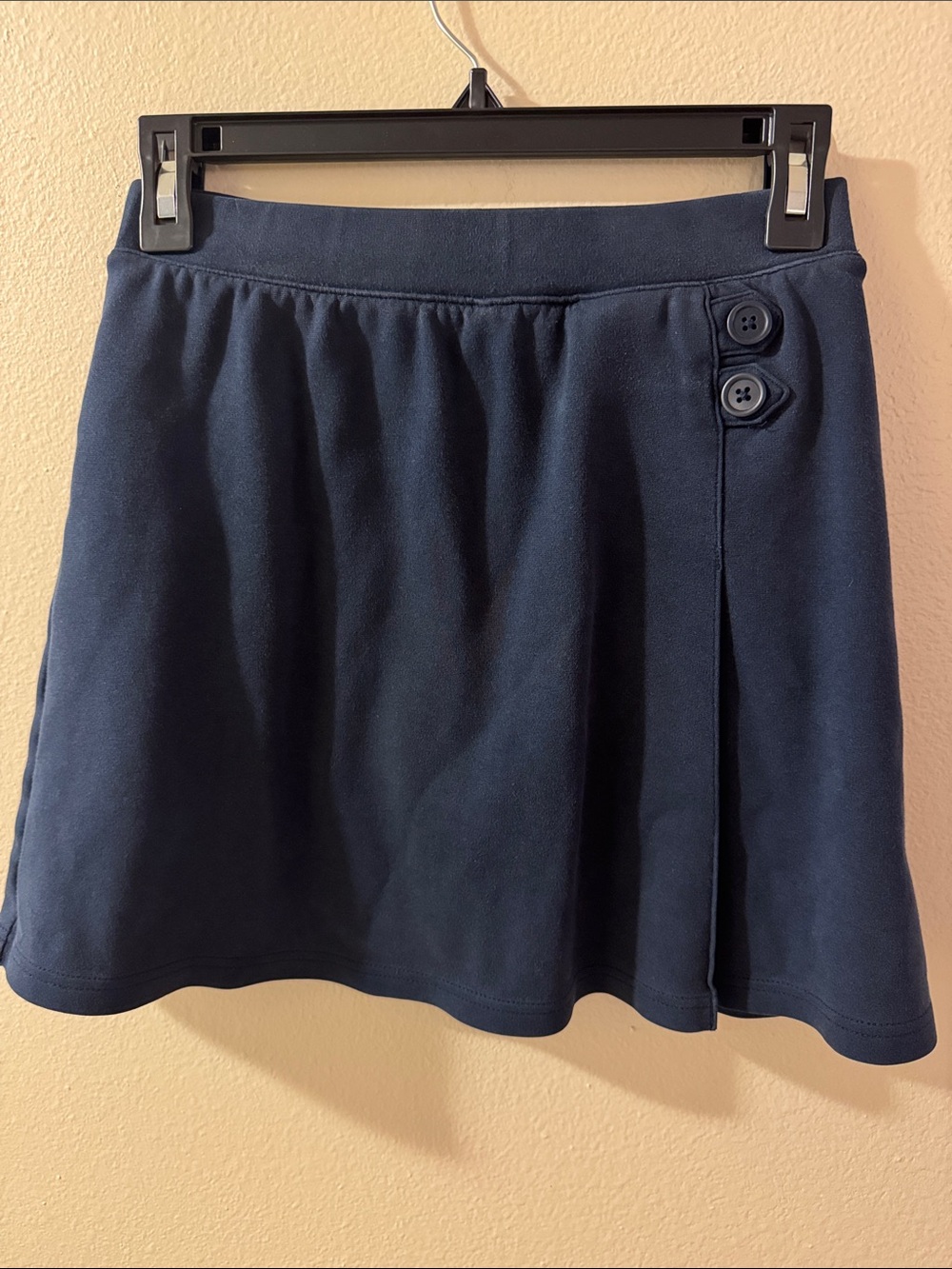 Cat & Jack Navy Skort with Side Button Details